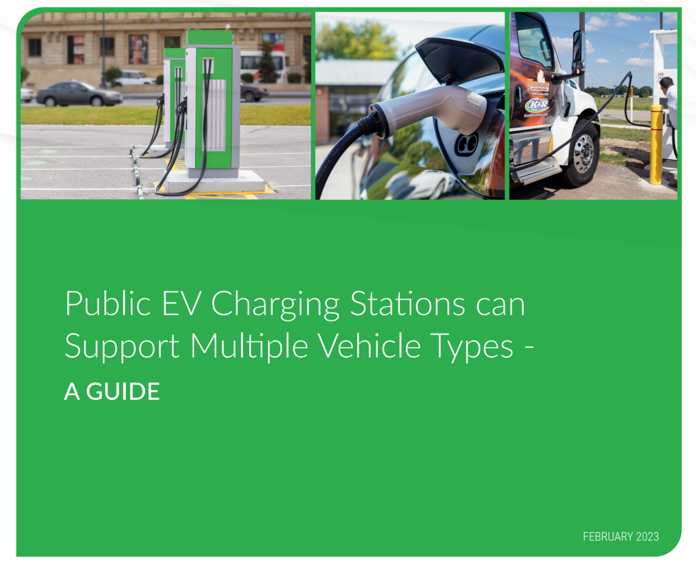 Public EV Charging Stations can Support Multiple Vehicle Types Clean